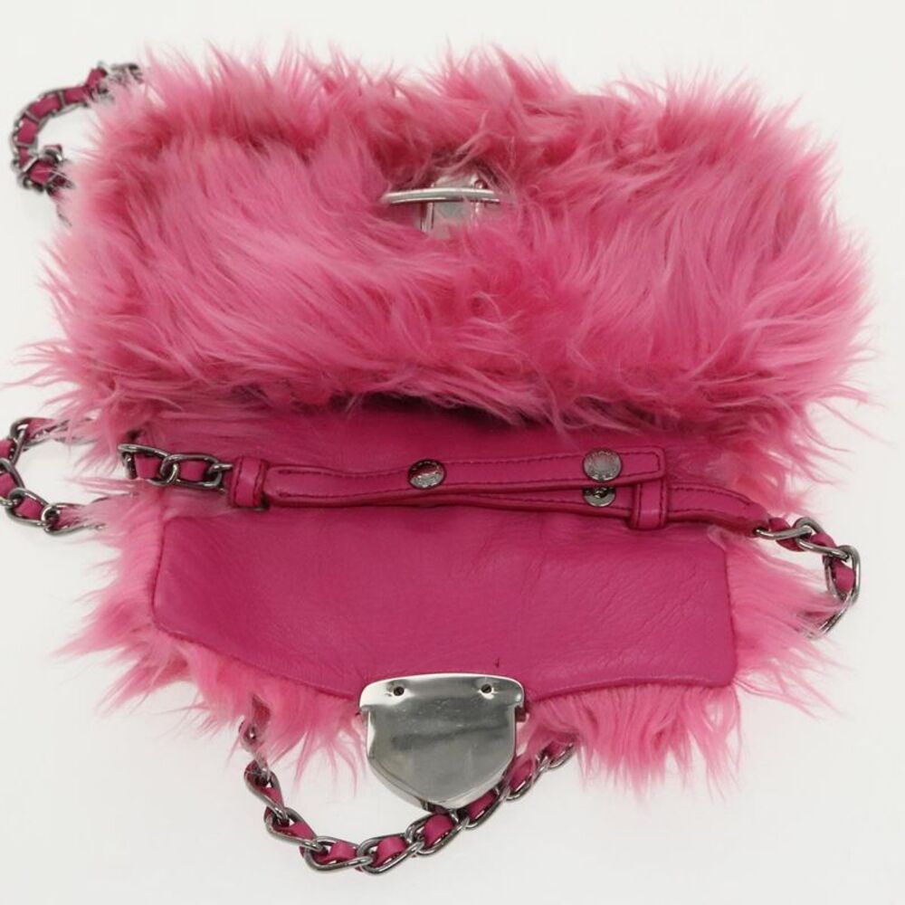 Prada Pink Canvas Shoulder Bag (Pre-Owned) - Picture 15 of 16